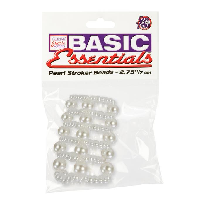 Жемчужная насадка на пенис Basic Essentials Large 1727-20CDSE