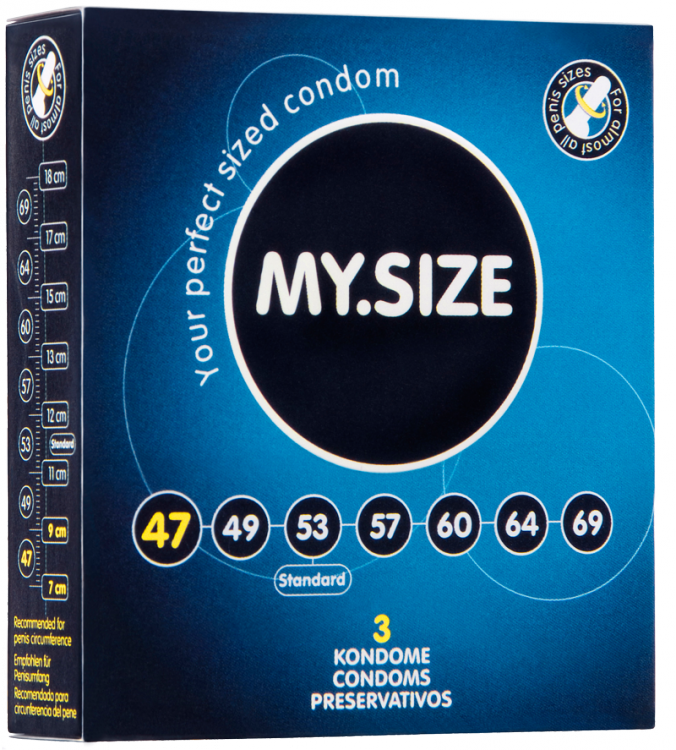Презервативы MY.SIZE №3 размер 47 2019MS