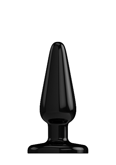 Анальный стимулятор Bottom Line 5" Model 1 rubber Black SH-BTM002BLK