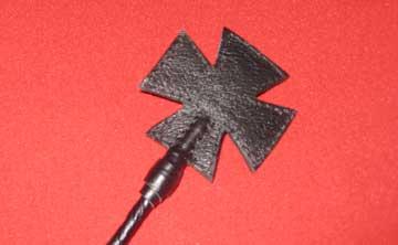 Стек короткий с витой ручкой с наконечником "крест" P189Б