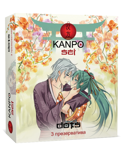 Презервативы Kanpo Sei Dots с пупырышками №3 780823KANPO