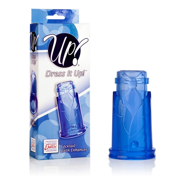Насадка на пенис Up! Dress It Up! Cocktail Girth Enhancers Blue 1473-15BXSE