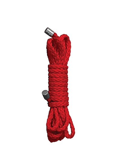 Веревка для бандажа Kinbaku Mini 1,5m Red SH-OU073RED