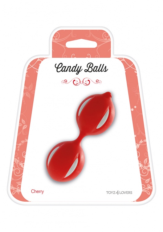 Вагинальные шарики CANDY BALLS CHERRY RED T4L-00800248