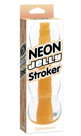 Мастурбатор Neon Jelly Stroker Orange 311543PD