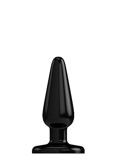 Анальный стимулятор Bottom Line 4" Model 1 rubber Black SH-BTM001BLK