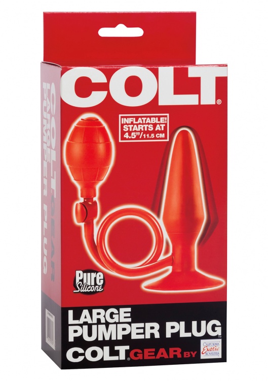 Расширяющаяся пробка COLT LARGE PUMPER PLUG RED 6868-20BXSE