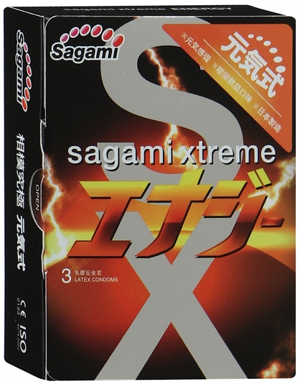 Презервативы Sagami №3 Energy Sag463