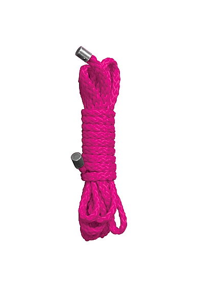Веревка для бондажа Kinbaku Mini 1,5m Pink SH-OU073PNK