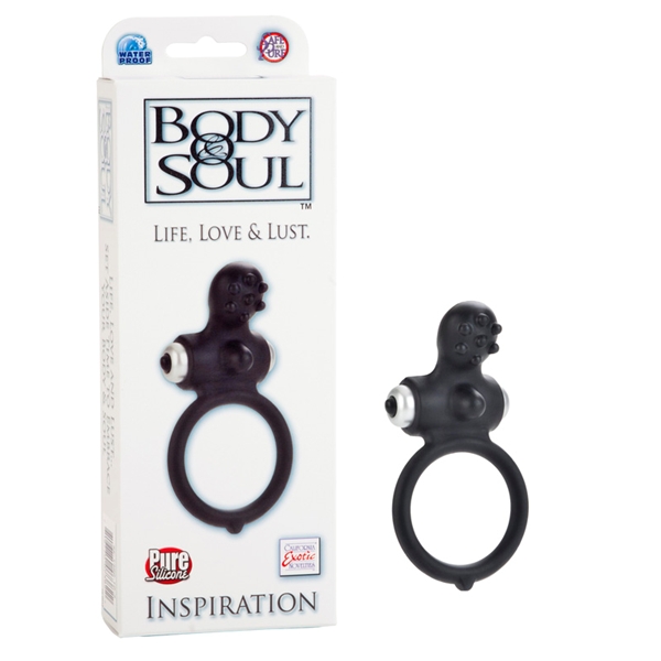 Виброкольцо черное Body & Soul Inspiration1380-10BXSE