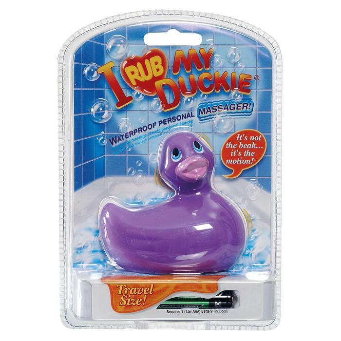 Вибратор утенок I Rub My Duckie travelsize purple 10133