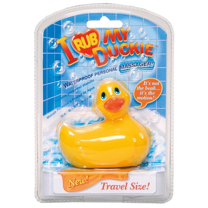 Вибратор утенок I Rub My Duckie travelsize yellow10139