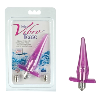 Пробка Mini Vibro Teases Pink 0420-20CDSE