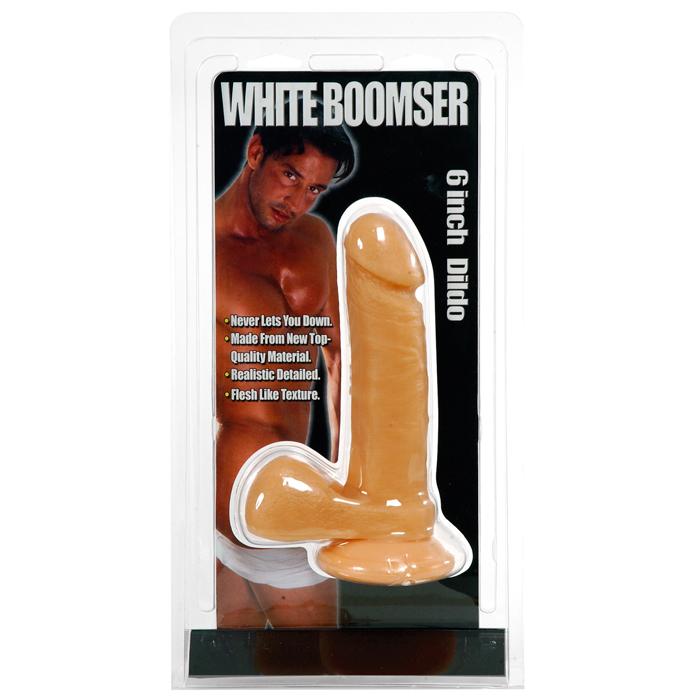 Фаллоимитатор White Boomster 6" 3000004288