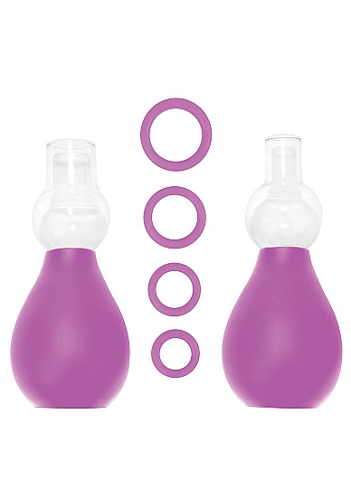 Набор для стимуляции груди фиолетовый SH-OU056PUR