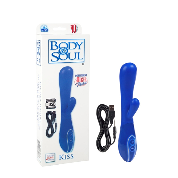 "Вибратор Body & Soul Kiss Blue 0699-15BXSE"