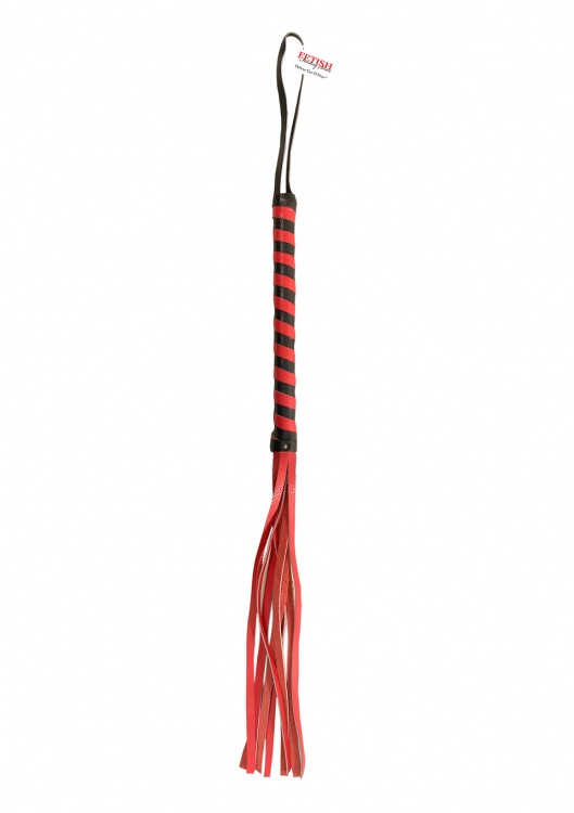 Плеть DELUXE CAT O NINE TAILS RED 372815PD