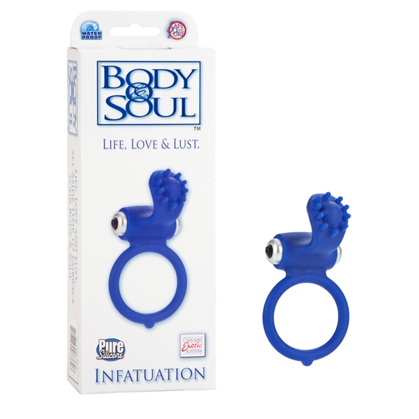 Виброкольцо BODY&SOUL INFALUATION BLUE 1380-20BXSE