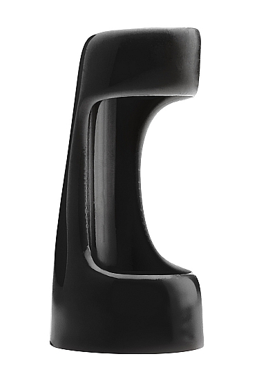 Насадка на пенис Vibrating Sleeve - Black SH-SHT223BLK
