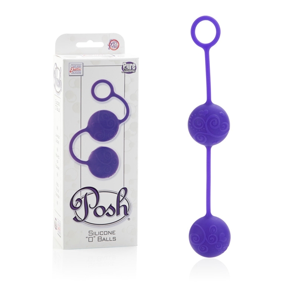 Вагинальные шарики Posh O Balls Purple 1321-40BXSE