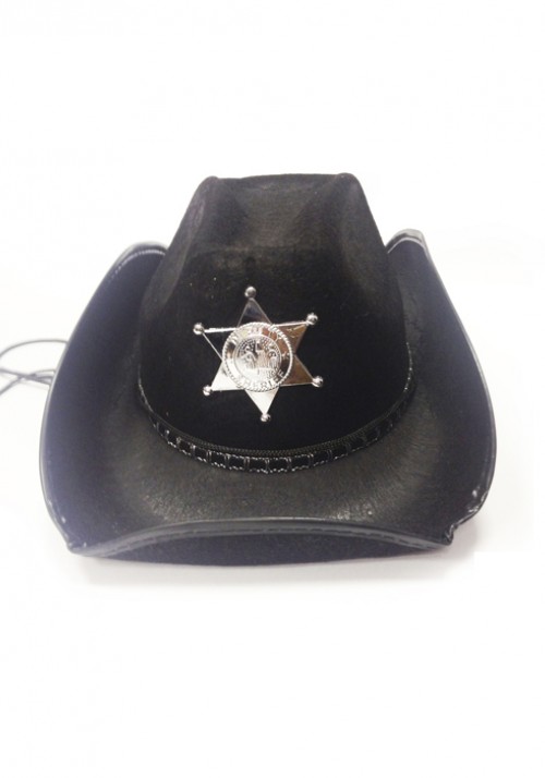 Шляпа шерифа черная 02756OS