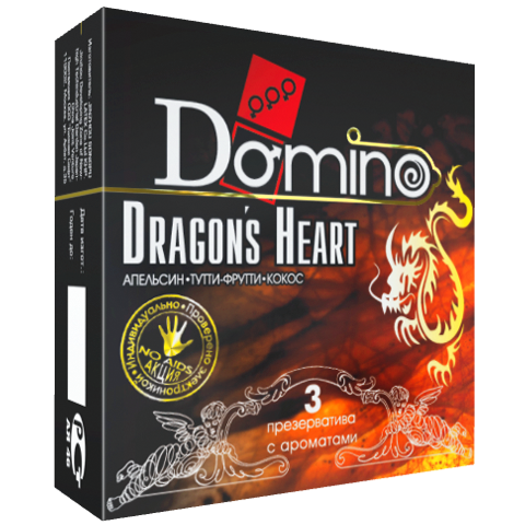 Презервативы Domino Dragon's Heart №3