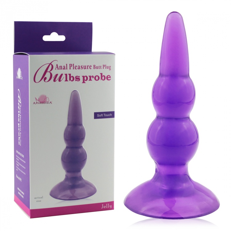 Анальная пробка пурпурная Bulbs Probe 10289003