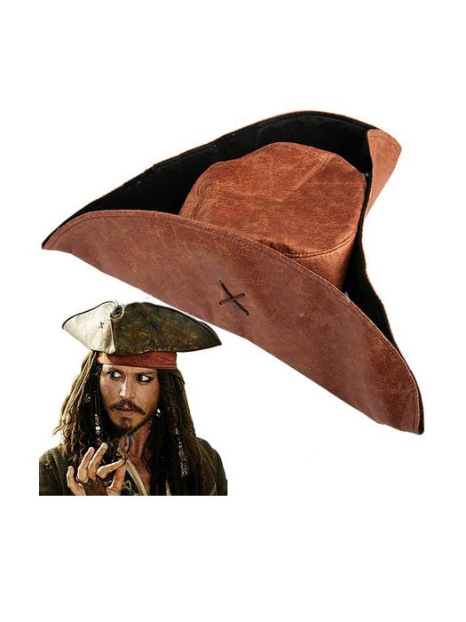 Пиратская шляпа коричневая 02508OS
