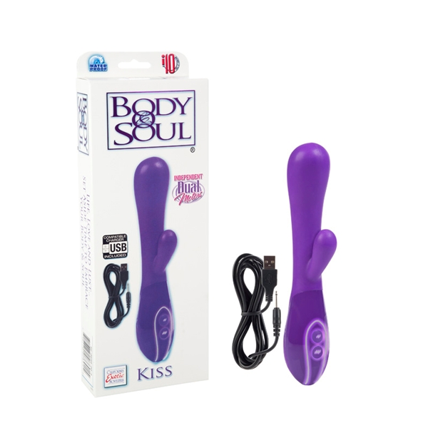 Вибратор Body & Soul Kiss Purple 0699-20BXSE