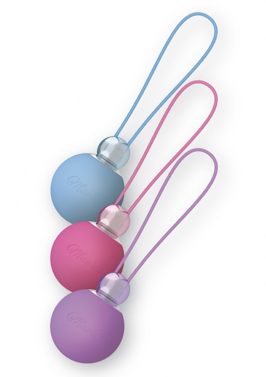 Вагинальные шарики KEGEL BALLS PINK/PURPLE/BLUE 11471LV