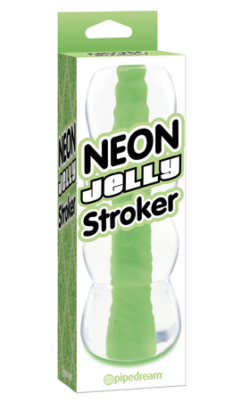 Мастурбатор Neon Jelly Stroker Green 311516PD