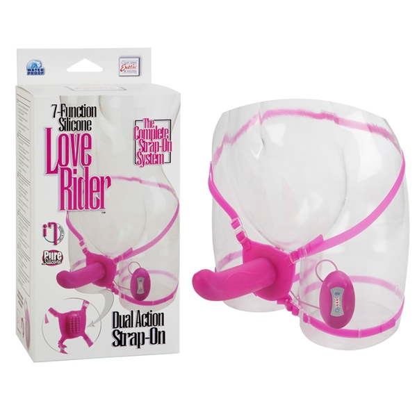 Старпон 7-Function Silicone Love Rider Dual Action Strap-On 1499-15BXSE