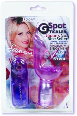 Стимулятор-G фиолетовый Janine Tickler 5586-02 CD DJ