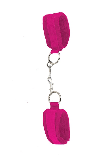 Наручники Velcro Cuffs Pink SH-OU051PNK