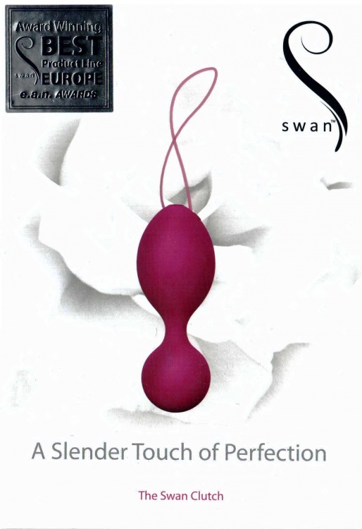 Вагинальные шарики с вибрацией SWAN 50016