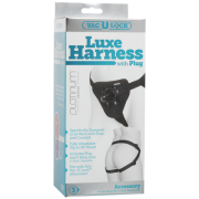 Трусики Luxe Harness Black с  насадкой 1090-10BXDJ