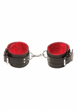 Поножи X-PLAY PASSION FUR ANCLE CUFFS RED 2063XP