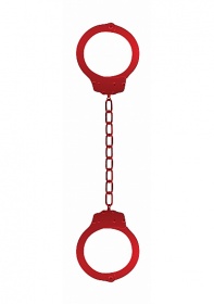 Оковы Pleasure Legcuffs Red SH-OU006RED