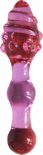 Фаллоимитатор рельефный розовый GD013