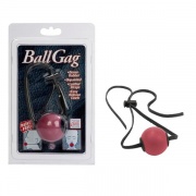 Кляп на ремешках Ball Gag-Red 2740-00CDSE