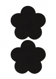 Пестисы "Цветы" черные SH-OUNS014BLK