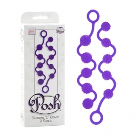 "Анальная цепочка Posh Silicone O Beads Purple 1322-40BXSE"