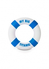 Кольцо на пенис Buoy My Big Titanic Blue SH-SLI081BLU