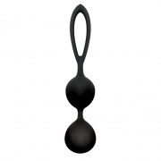 Вагинальные шарики BLACKBERRIES PUSSY черные T4L--801779