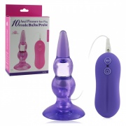 Вибростимулятор анальный Anal Pleasure Butt Plug purple10289005