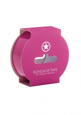 Лента Non Sticky Bondage Tape Pink SH-OUBT003PNK