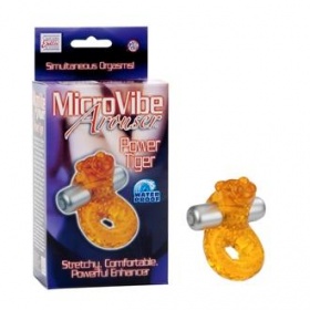 Виброкольцо на пенис Micro Vibe Arouser-Pwr Tigr 8938-19BXSE