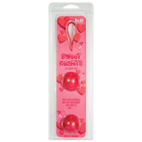 "Вагинальные шарики из силикона Sweet Hearts Duo Loveballs Red 9609TJ"